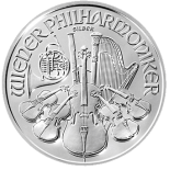 Продать серебренный Филармоникер: серебро 31.1 гр монеты до 2013 года