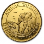 Выкуп  золотая инвестиционная монета Сомали «Слон» , 31.1 г чистого золота (проба 0,999)