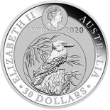 Выкуп монет Австралийская Кукабарра 30 долларов / серебро 1 кг