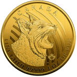 Скупка Золотой монеты Рысь серии «Зов природы»: золото 31.1 гр 