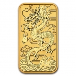 Китайский дракон с пылающей жемчужиной  31,1 г 