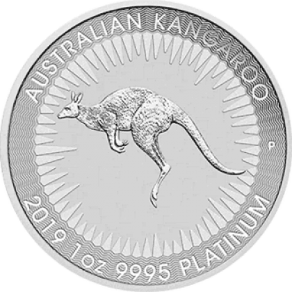 Кенгуру: платиновые монеты 31.1 гр