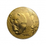 Выкуп монет Китайская панда. 1OZ gold 500 CNY