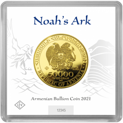  Выкуп монет Ноев ковчег 2021 - Армения 1 унция 0,9999