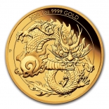 Продать монету Австралии "Золотой дракон" 2020 г.в., 31.1 г  (Проба 0,9999)