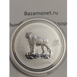 Выкуп Австралийских монет 1 доллар. Лунар, год Тигра 2010. Ag 31.1 г.